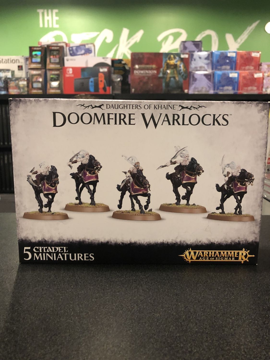 DAUGHTERS OF KHAINE DOOMFIRE WARLOCKS / DARK RIDERS