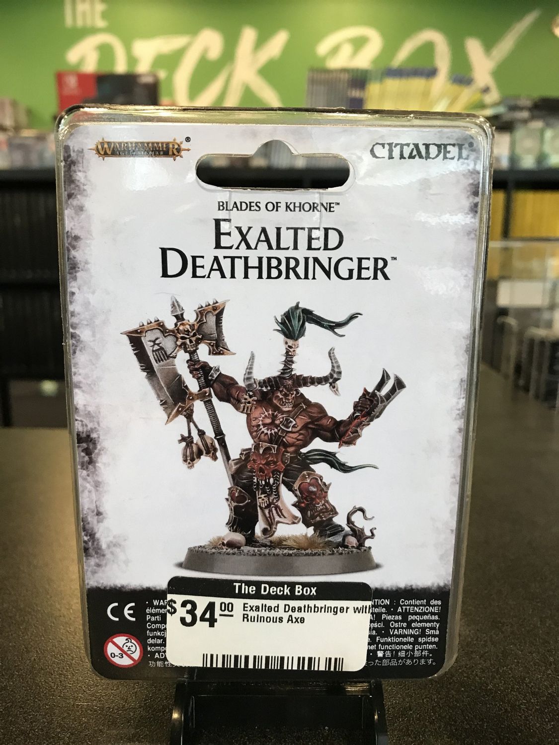 Exalted Deathbringer with Ruinous Axe