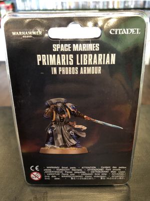 Primaris Librarian in Phobos Armour