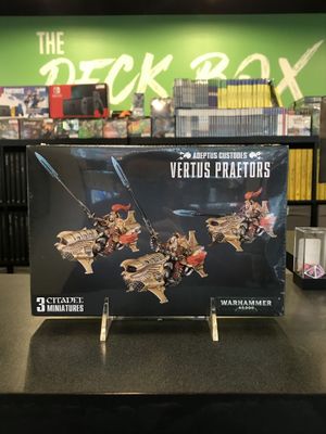 Vertus Praetors / Shield-Captain on Dawneagle Jetbike