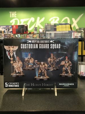 Custodian Guard Squad / Vexilus Praetor / Shield-Captain