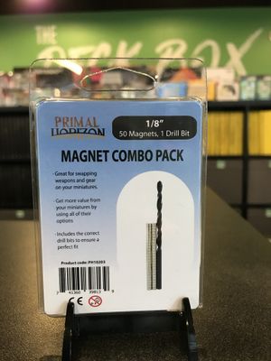 MAGNETS: COMBO PACK 1/8 X 1/16 (50 + DRILL)