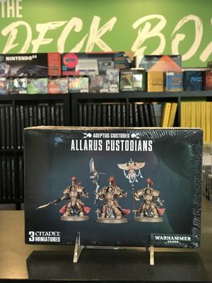 Allarus Custodians / Vexilus Praetor in Allarus Terminator Armour / Shield-Captain in Allarus Terminator Armour