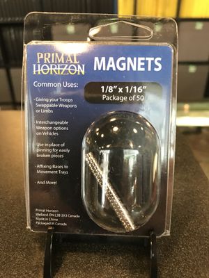MAGNETS: 1/8 X 1/16 (50)