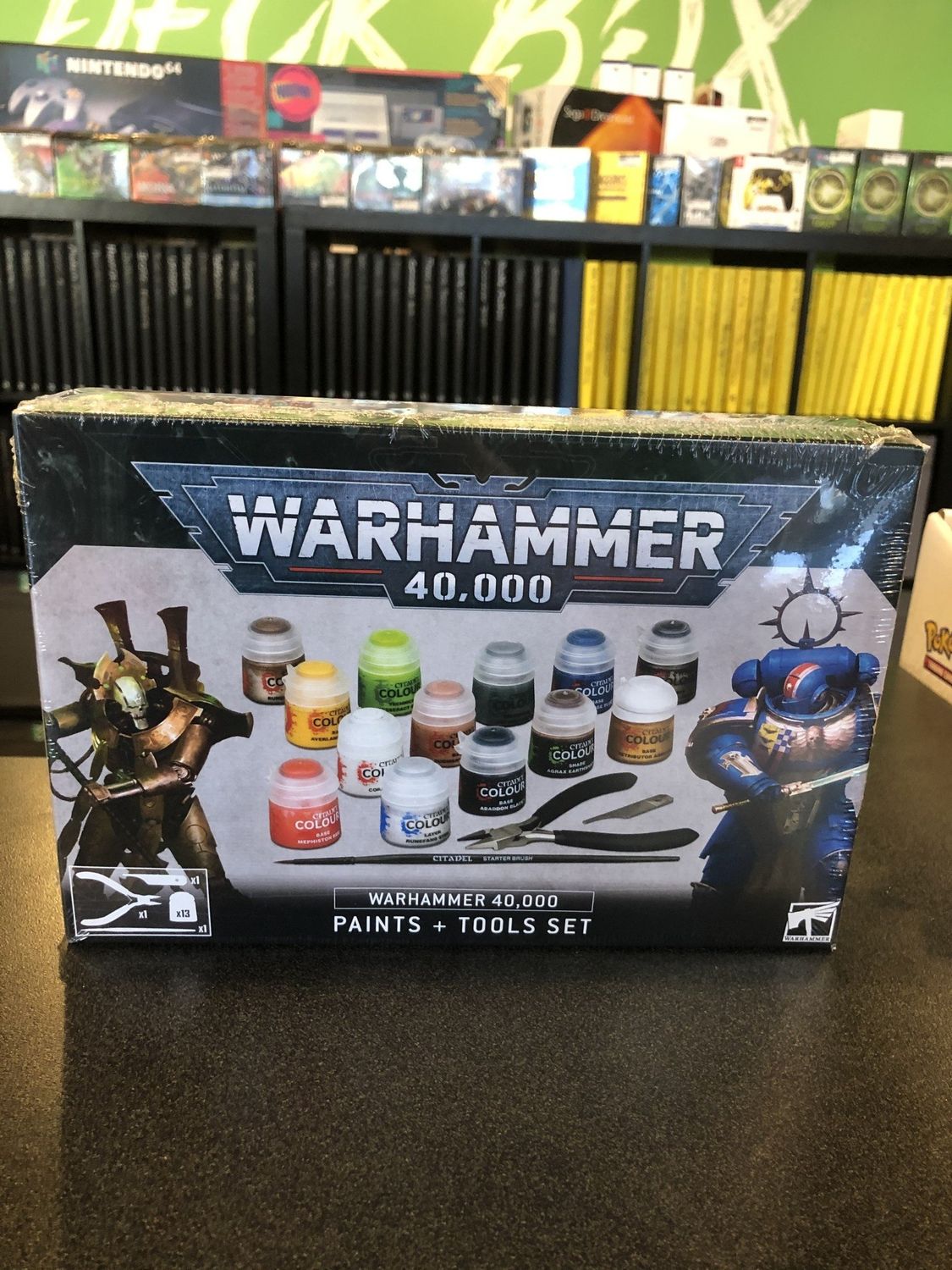 40K Paints + Tools Set