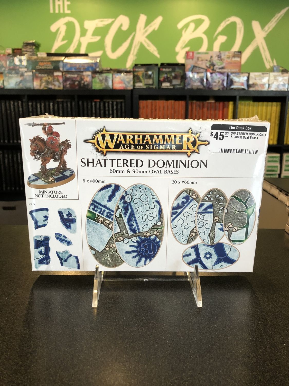 SHATTERED DOMINION: 60 &amp; 90MM Oval Bases
