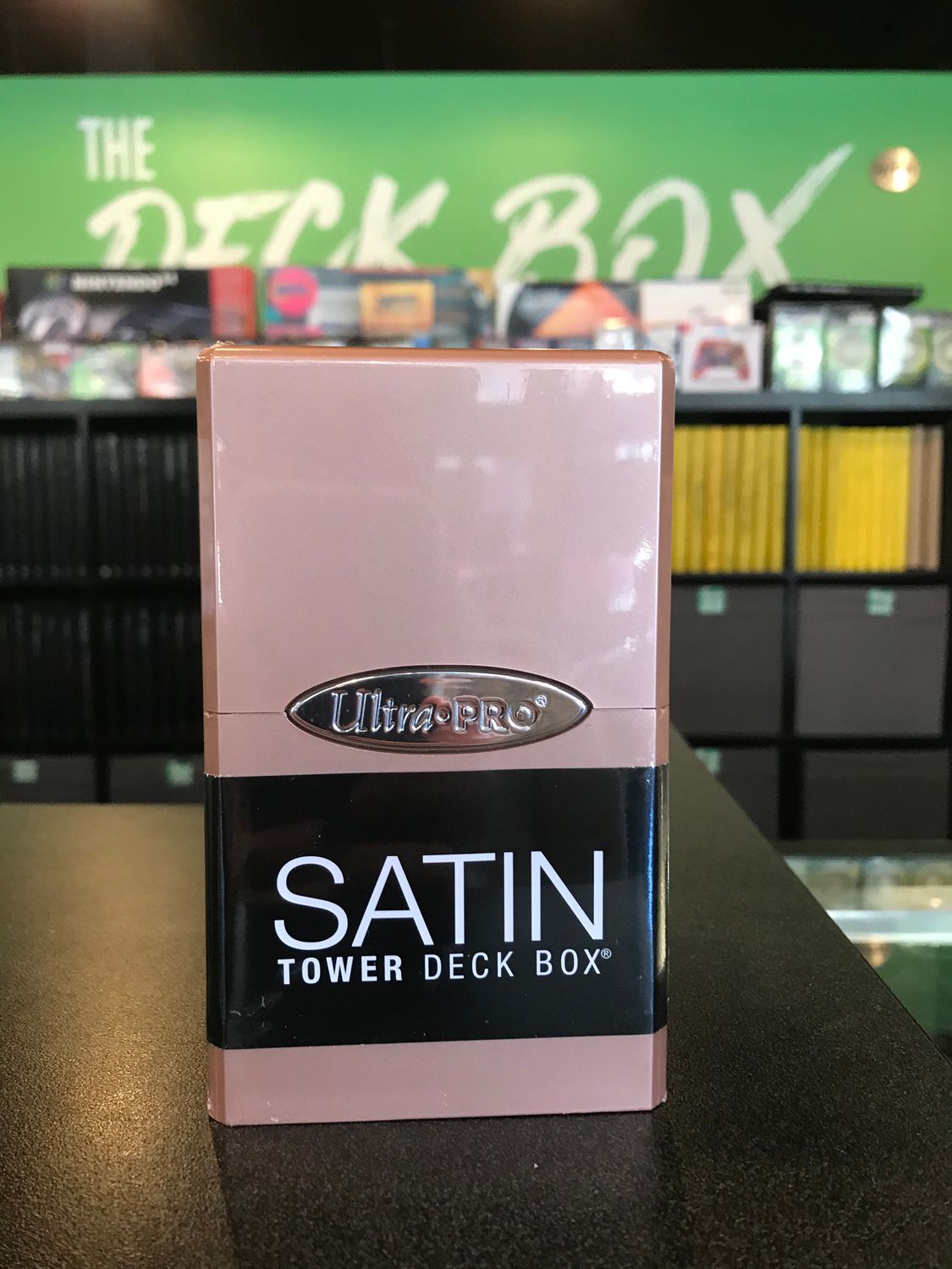UP D-BOX SATIN TOWER METALLIC ROSE GOLD