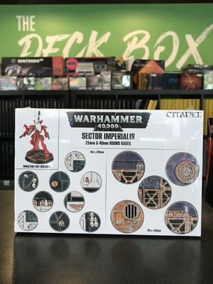 Sector Imperialis 25 &amp; 40mm Round Bases
