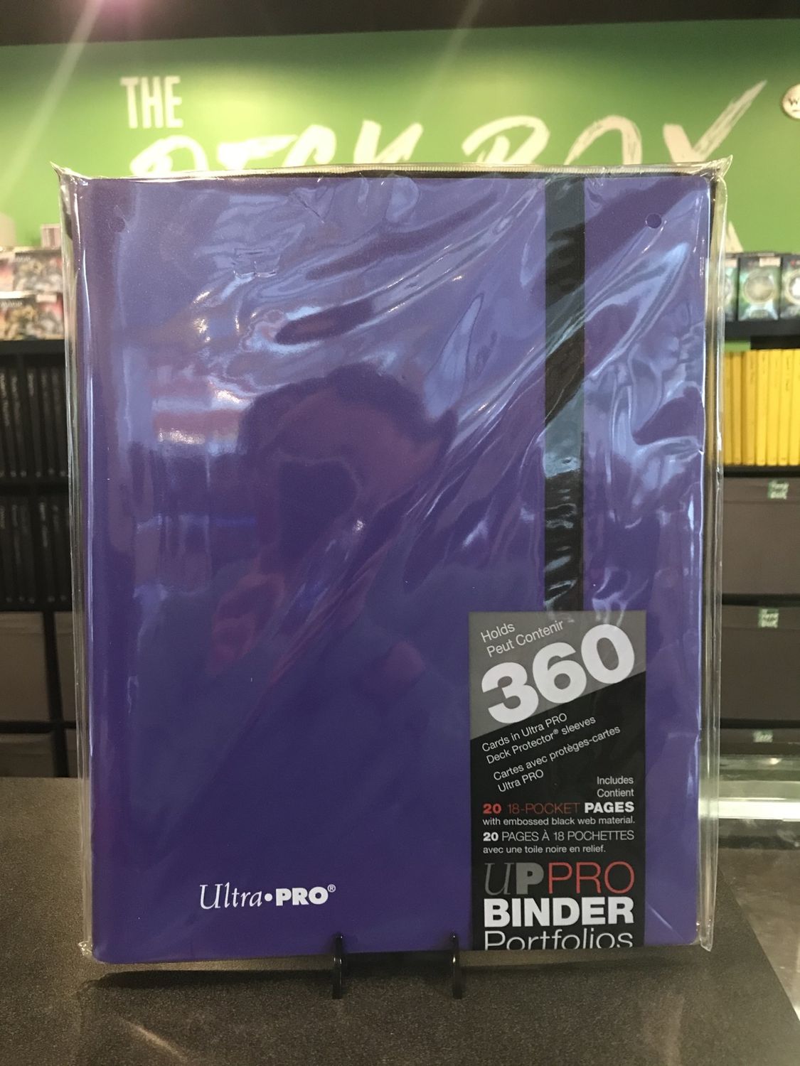 UP BINDER PRO 9PKT ROYAL PURPLE
