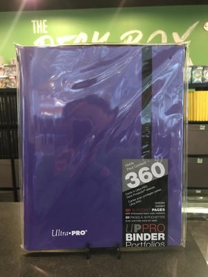 UP BINDER PRO 9PKT ROYAL PURPLE