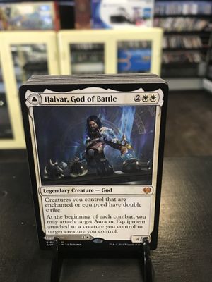 Halvar, God of Battle // Sword of the Realms  (KHM)