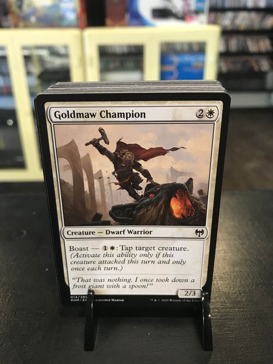 Goldmaw Champion  (KHM)