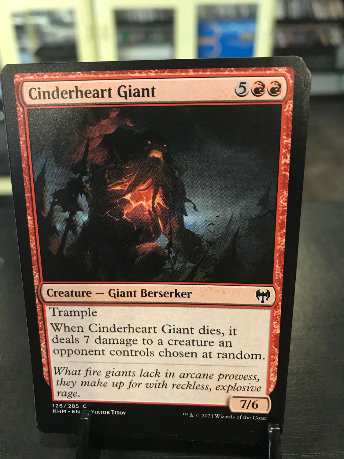 Cinderheart Giant  (KHM)
