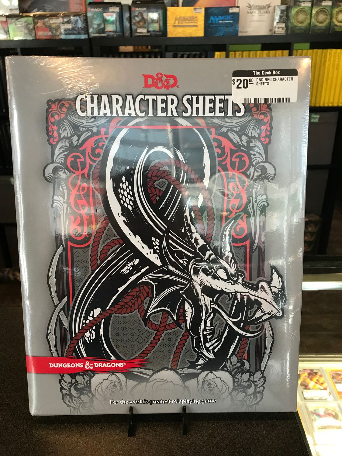 DND RPG CHARACTER SHEETS (24)
