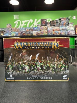 Savage Orruks / Savage Orruk Morboys / Savage Orruk Arrowboys