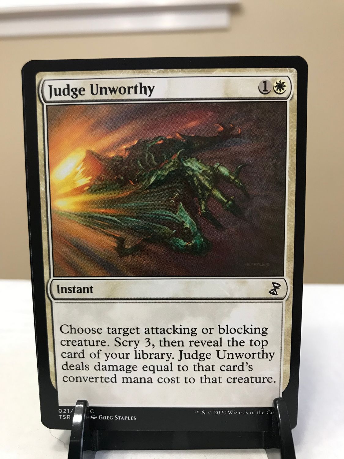 Judge Unworthy  (TSR)