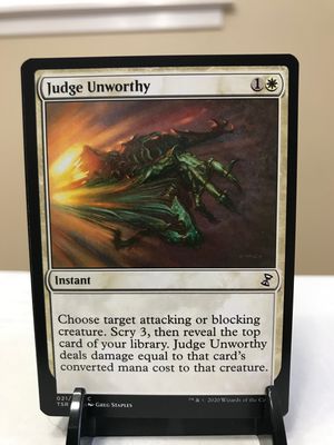 Judge Unworthy  (TSR)