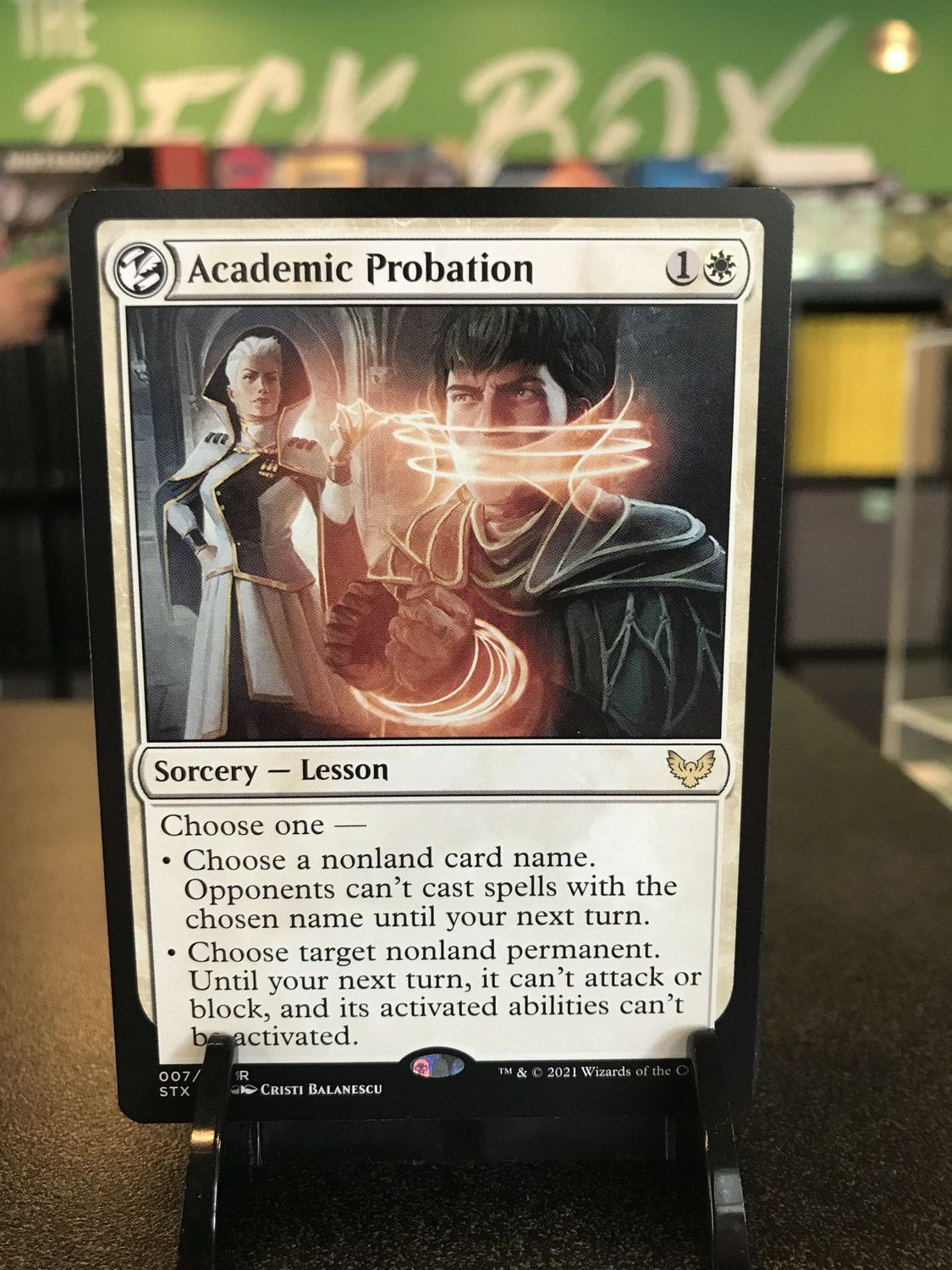 Academic Probation  (STX)