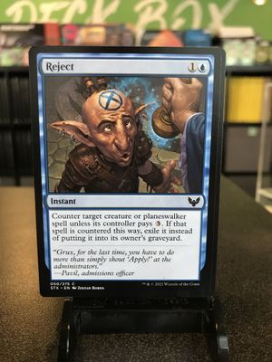 Reject  (STX)