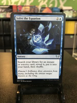 Solve the Equation  (STX)
