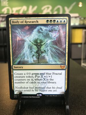 Body of Research  (STX)