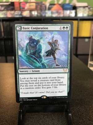 Basic Conjuration  (STX)