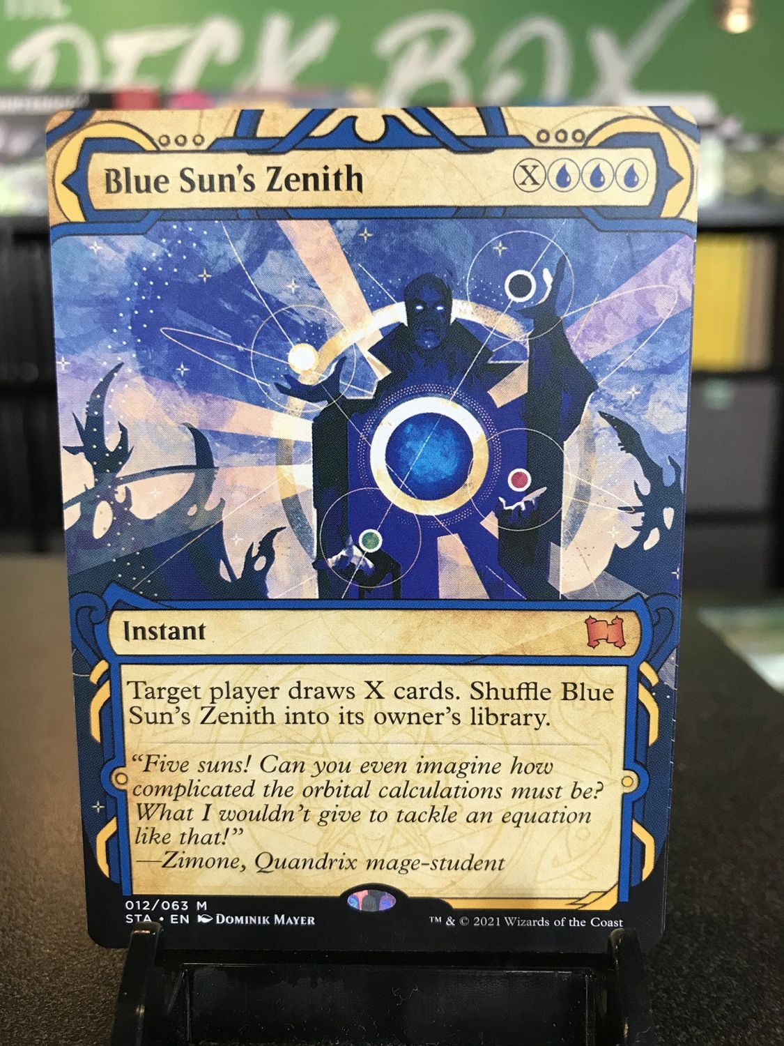 Blue Sun's Zenith  (STA)