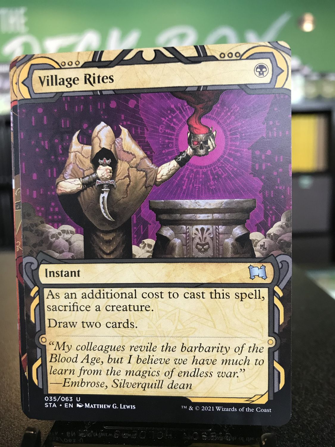Village Rites  (STA)
