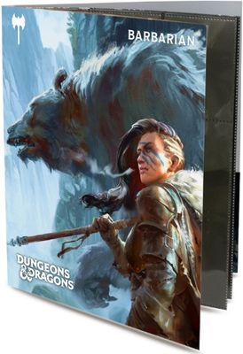 UP BINDER DND CLASS CHARACTER FOLIO - BARBARIAN