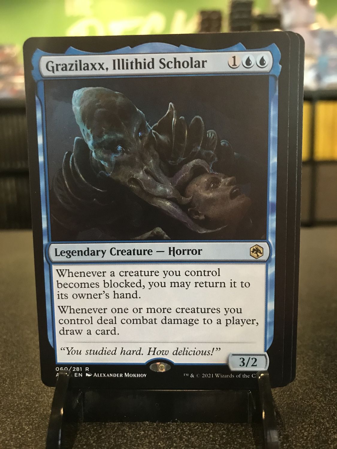 Grazilaxx, Illithid Scholar  (AFR)