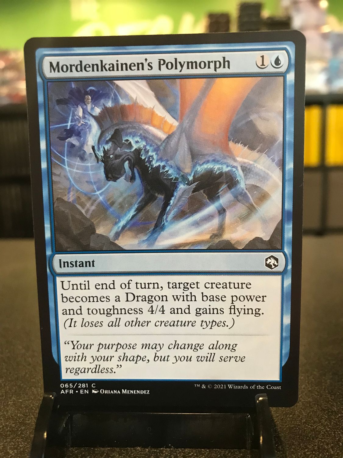 Mordenkainen's Polymorph  (AFR)