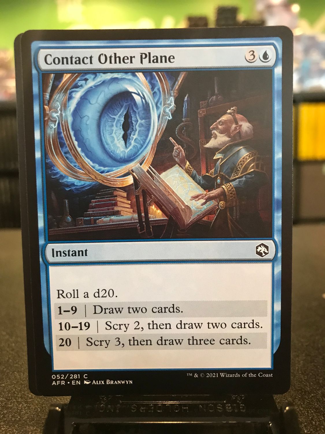 Contact Other Plane  (AFR)