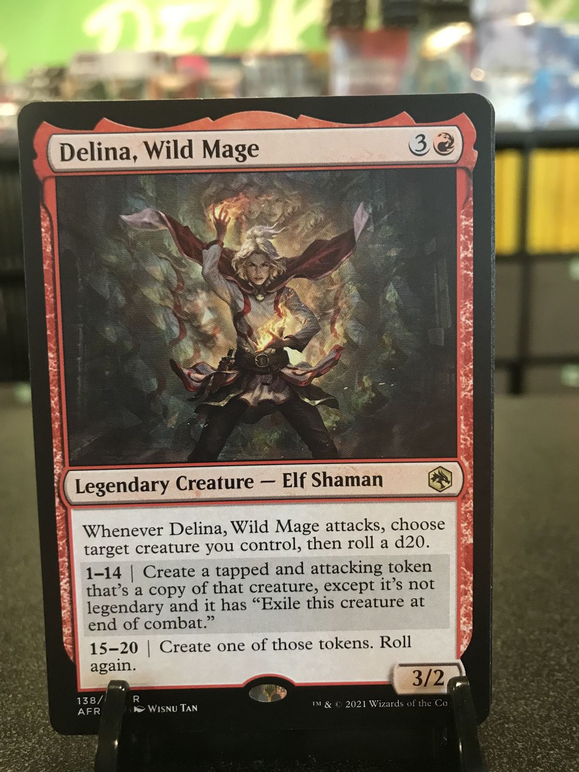 Delina, Wild Mage  (AFR)