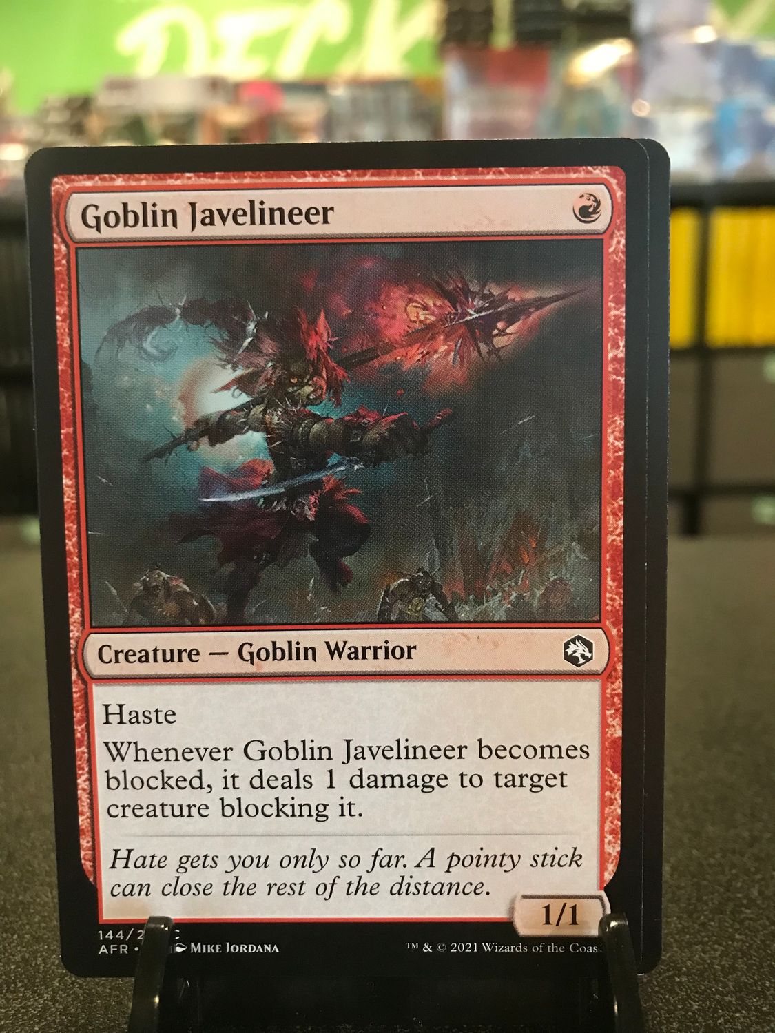Goblin Javelineer  (AFR)
