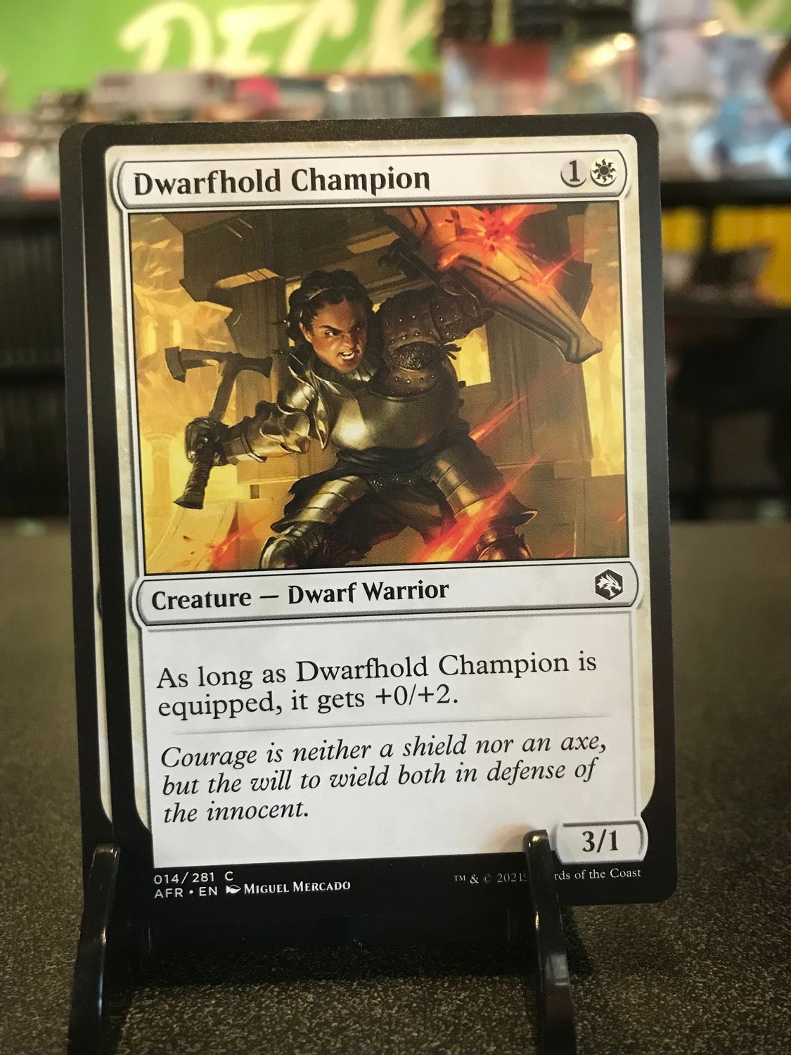 Dwarfhold Champion  (AFR)