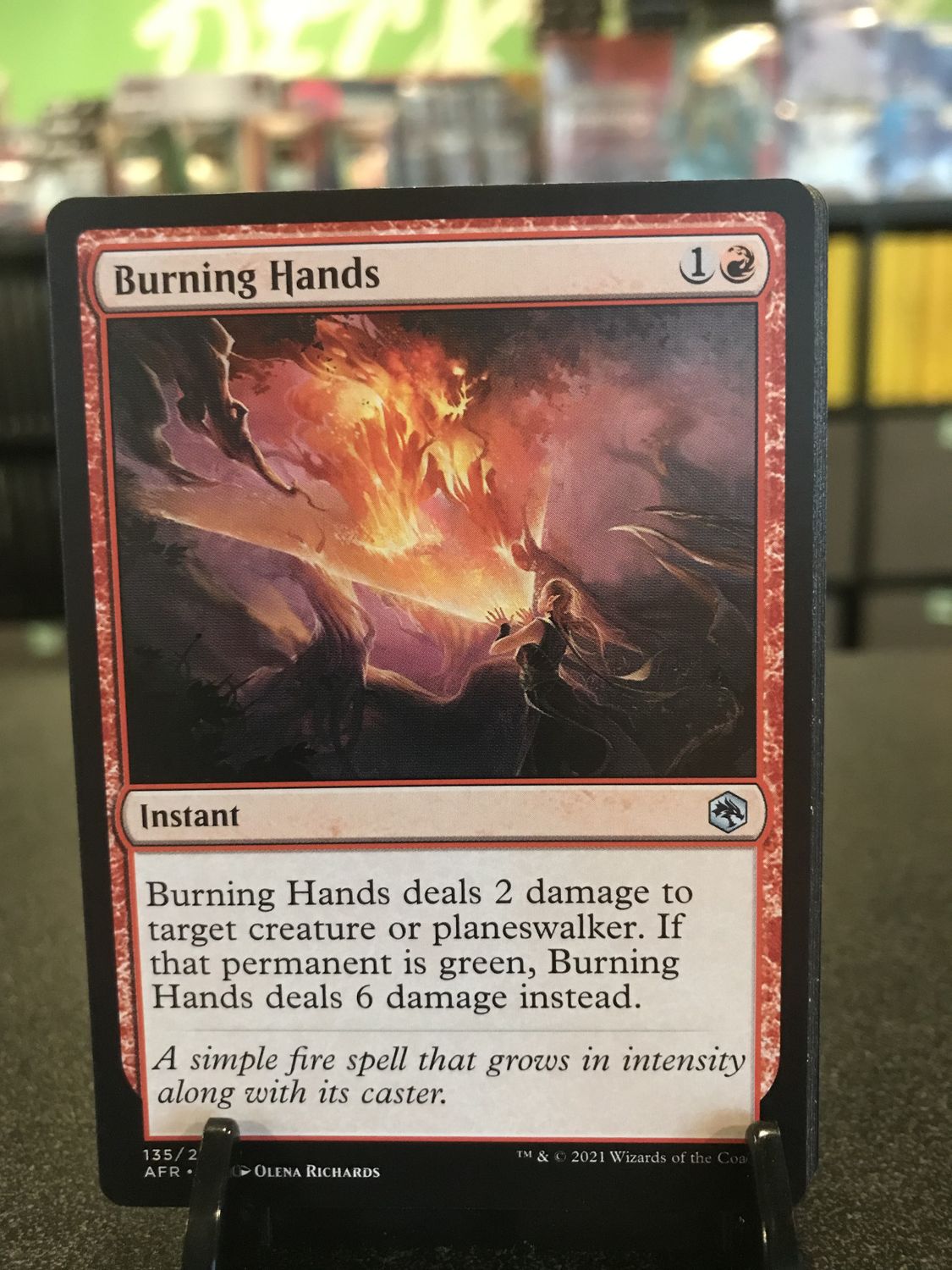 Burning Hands  (AFR)