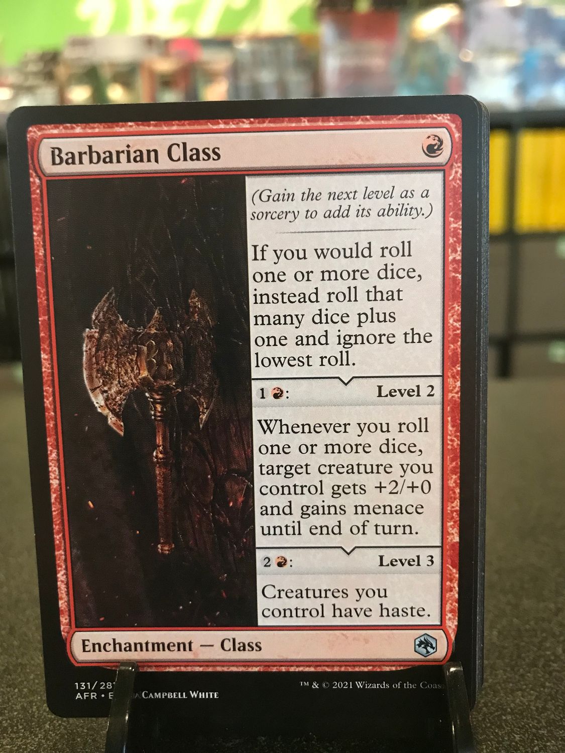 Barbarian Class  (AFR)