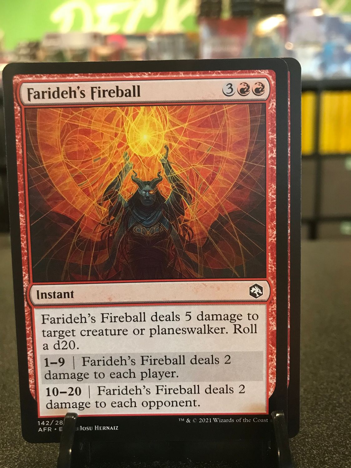 Farideh's Fireball  (AFR)