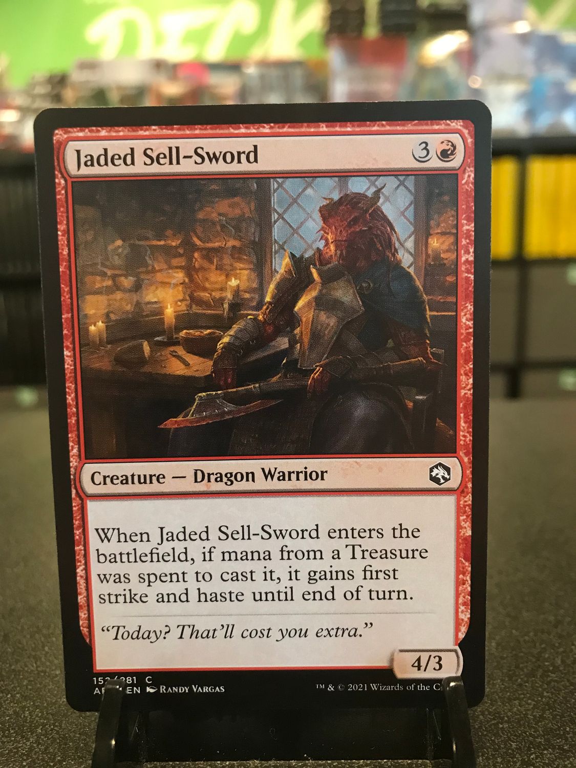 Jaded Sell-Sword  (AFR)