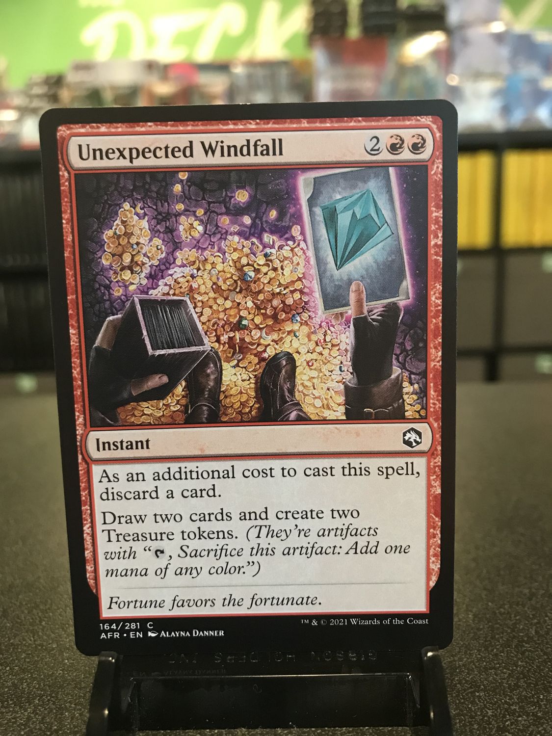Unexpected Windfall  (AFR)