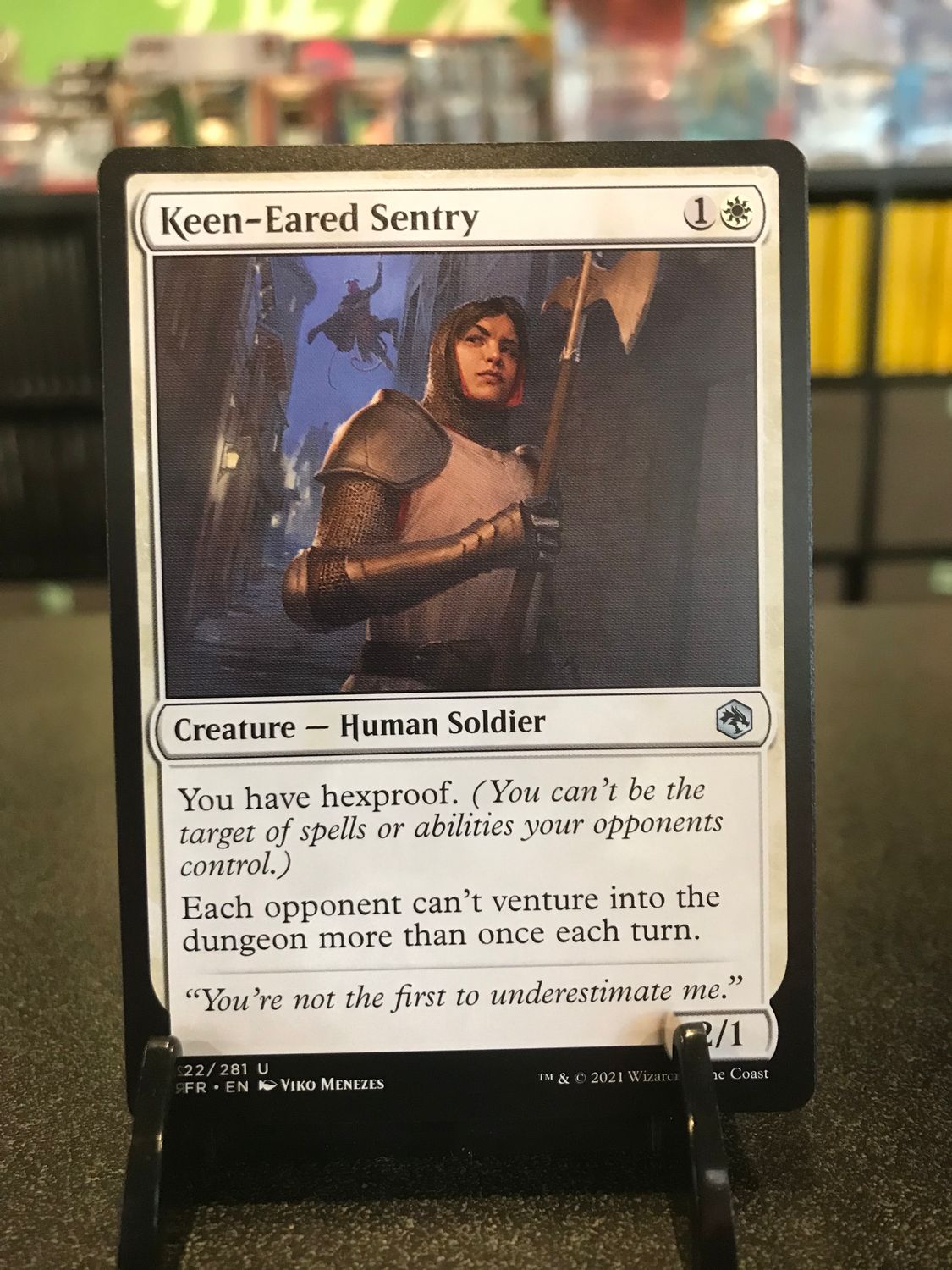 Keen-Eared Sentry  (AFR)