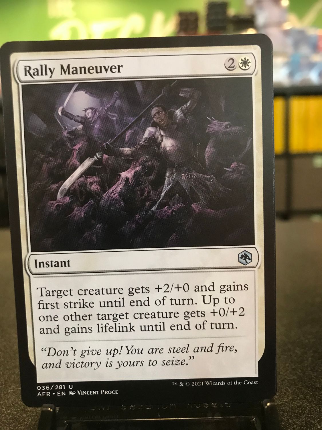 Rally Maneuver  (AFR)