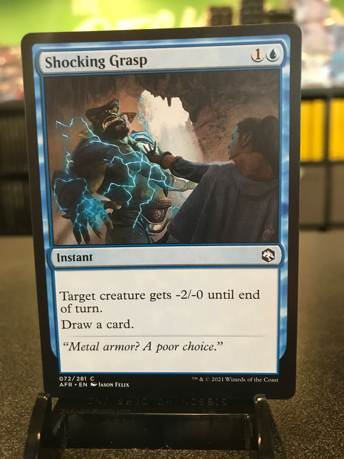 Shocking Grasp  (AFR)