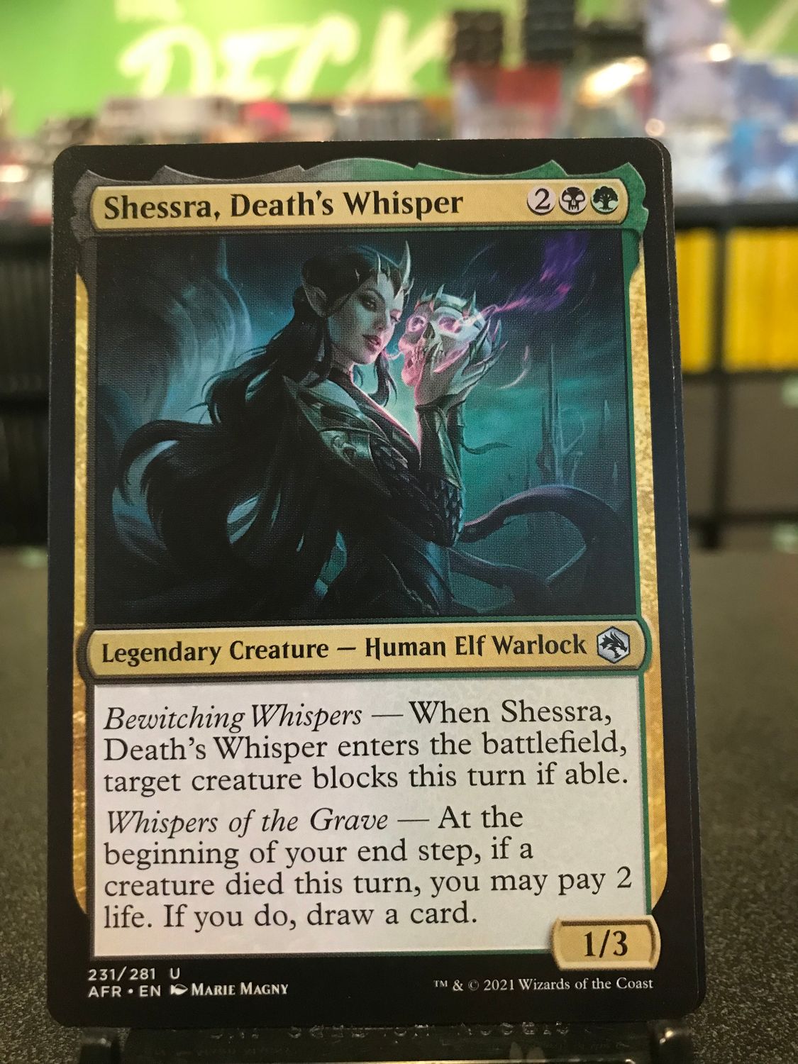 Shessra, Death's Whisper  (AFR)