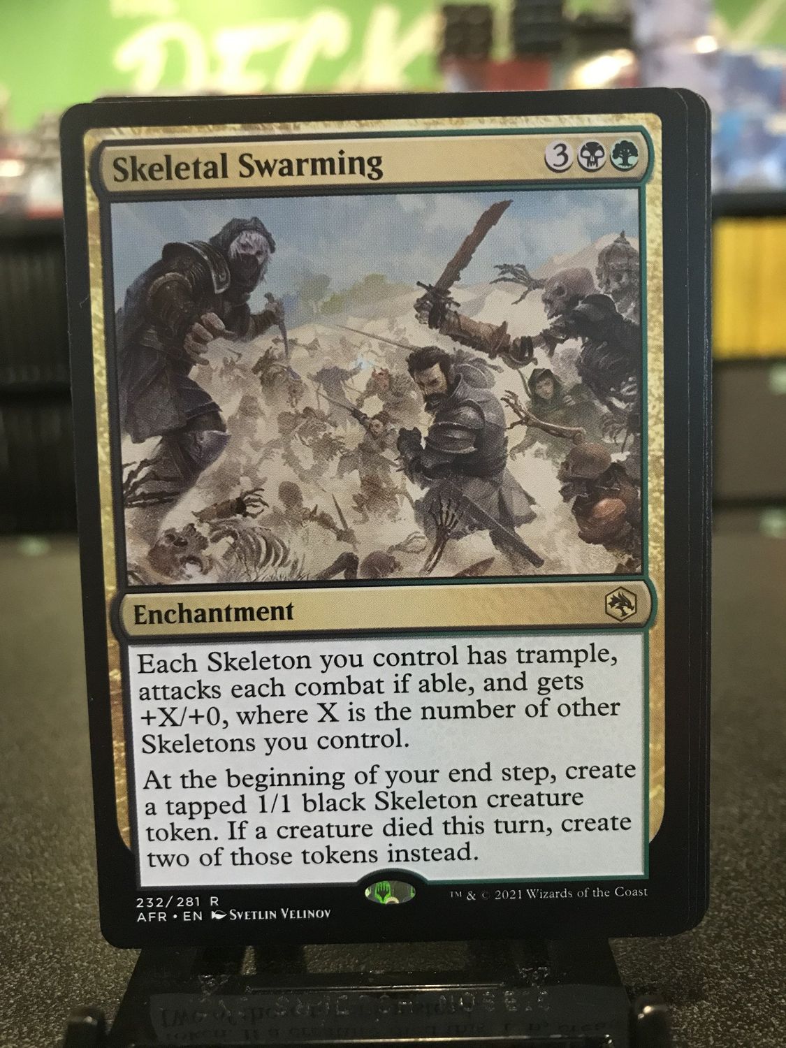Skeletal Swarming  (AFR)