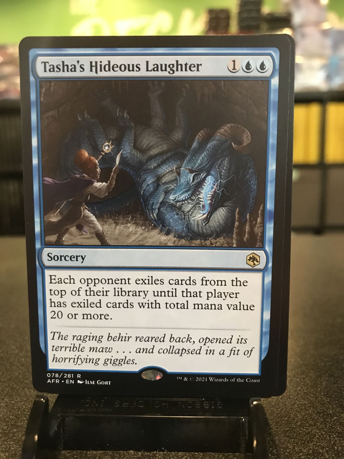 Tasha's Hideous Laughter  (AFR)