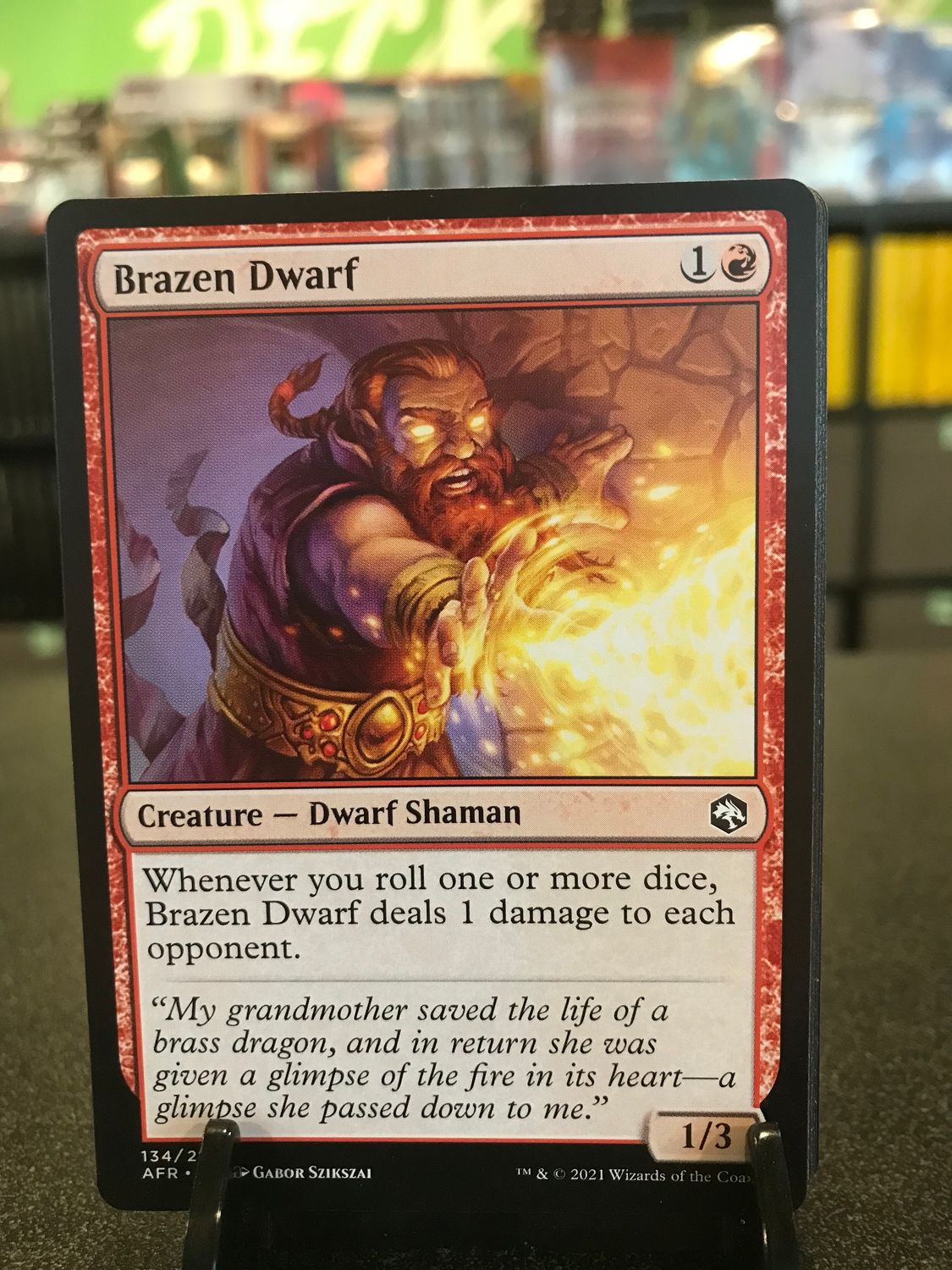 Brazen Dwarf  (AFR)