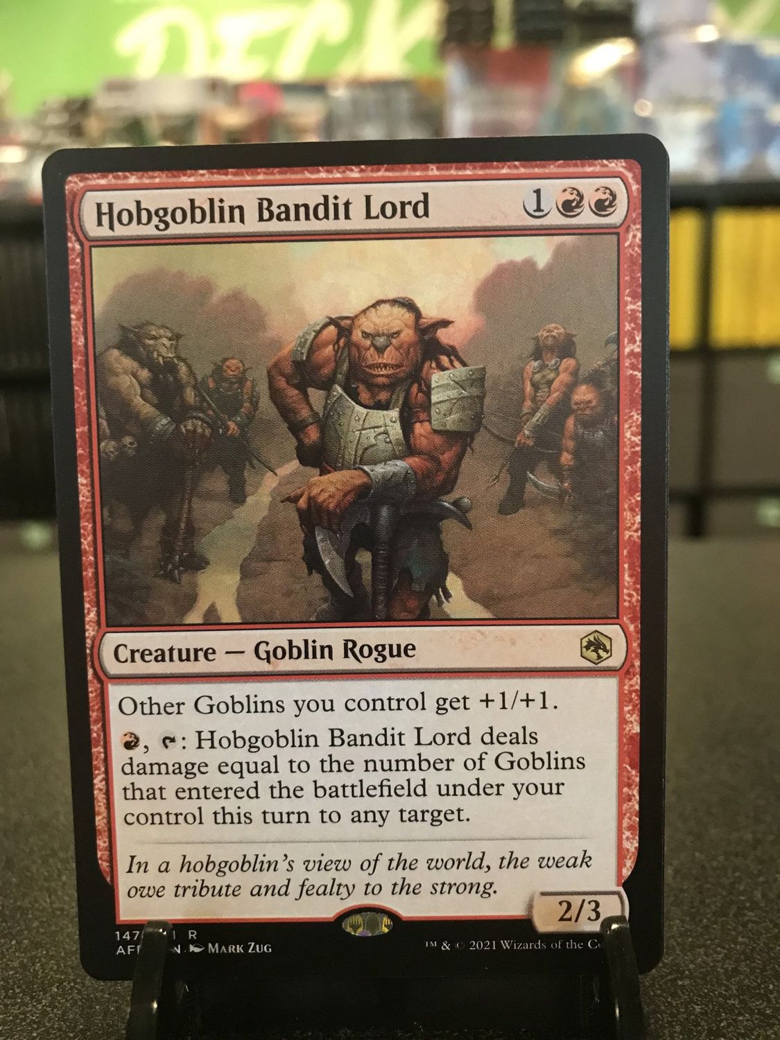 Hobgoblin Bandit Lord  (AFR)