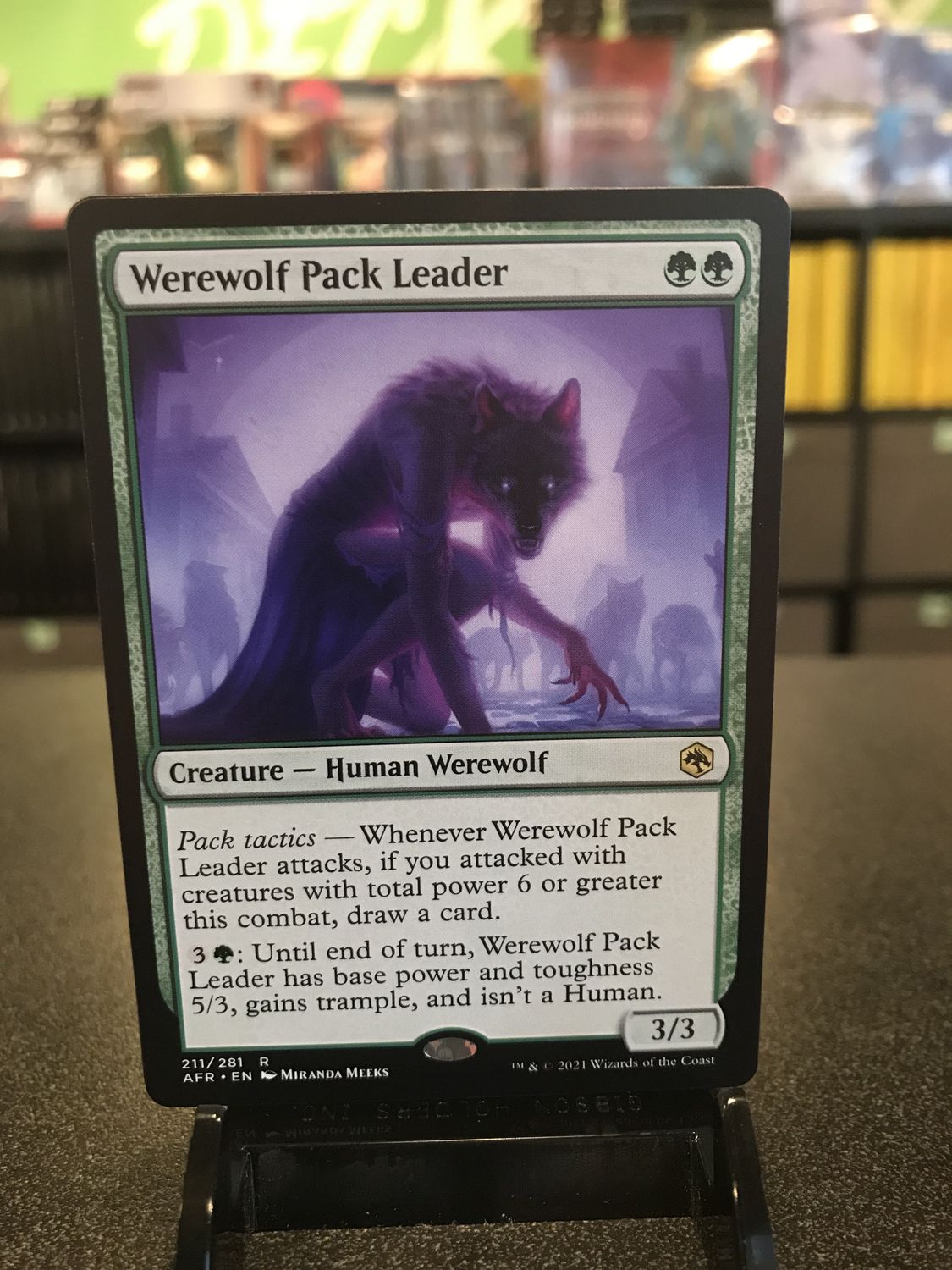 Werewolf Pack Leader  (AFR)