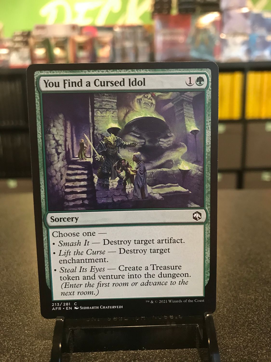 You Find a Cursed Idol  (AFR)